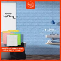 Gambar Wallpaper Home - Wallpaper Dinding Bata 70×15cm 3D Wall Sticker Foam Self Adhesive super dikit COD Termurah XZW7 - Putih 70 x15cm dari Wallpaper Home_NEW undefined 1 Tokopedia