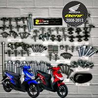 Gambar Baut Beat Karbu Fullset /Baud Honda Beat Karbu Full body hondaa Car - Baud box filter dari 2Store garage undefined 1 Tokopedia