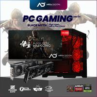 Gambar PC Rakitan Fullset Gaming Live Streaming AMD RYZEN 5 7600X BLACKMYTH | VGA RTX 5060 | Komputer Murah Terbaik Keyboard Led - PC ONLY, ONBOARD - 16GB dari ARFA DIGITAL ID undefined 1 Tokopedia