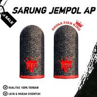 Gambar Sarung Jempol AP KING Licin Anti Kerngat Responsive Sarung Jempol Gaming Andra st Game - AP KING LOGO EMAS dari Ldanal undefined 3 Tokopedia