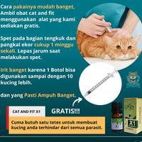Gambar obat kutu kucing cat and fit x1 ampuh basmi kutu kucing ketombe dari vitamin dan obat kucing undefined 4 Tokopedia