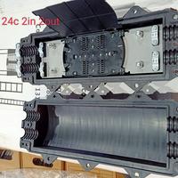 Gambar JOINT BOX ENCLOSURE FIBER OPTIK 24CORE  2IN 2OUT HORIZONTAL dari Agung Electronik Store undefined 4 Tokopedia