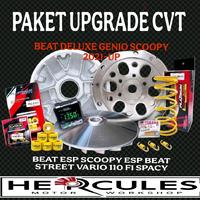 Gambar SCOOPY Paket Full upgrade Kirian Beat esp Paket Kirian Beat Deluxe Upgrade Kirian Beat fi Paket cvt beat esp Pully Set Bubut Custom Mangkok Bolong BUBUT RACING MOTOR CYCLE Motorcycle rumah roller - BEAT DELUXE-GENIO dari HERCULES MOTOR WORKSHOP undefined 1 Tokopedia