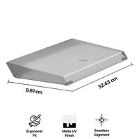 Logitech G512X | G512-X  75 | 98 Laser-etched Translucent Acrylic Palm Rest for G512X Gaming Keyboard - foto 2
