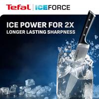 Gambar Tefal Ice Force Knife / Pisau Dapur Professional Stainless Steel Serbaguna - Set 3 Slicing Utility Santoku dari Homeland Store undefined 1 Tokopedia