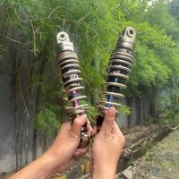 Gambar Shock Shockbreaker Shafer Original Klik Rebound Fungsi Non Tabung Bebek Matic Ukuran 280mm 320mm 340mm Nmax Aerox Pcx - Kuning As Rainbow, 280mm dari Astront Variasi undefined 5 Tokopedia
