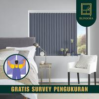 Gambar TERMURAH VERTICAL BLIND - GORDEN VERTICAL BAHAN DIMOUT 80% - CURTAIN TERLARIS - 325cm, 275cm dari Blindora Interior undefined 3 Tokopedia