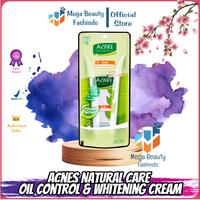 Gambar Acnes Natural Care Oil Control & Whitening Cream - 40gr (Face moisturizer to help prevent acne from coming back) dari Mega Beauty Fashindo undefined 1 Tokopedia