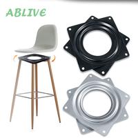 Gambar 4in Ring Meja Putar Besi Persegi 15cm Lazy Susan Meja Putar Hitam Perak Bering Meja Putar Kursi Etalase Display Kue - 4inci-Perak	 dari ABLIVE undefined 1 Tokopedia