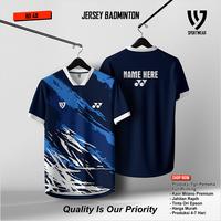 Gambar BD40 BISA SATUAN JERSEY BADMINTON FULL PRINTING COSTUM NAMA LOGO DAN SPONSOR - BAJU ONLY, S dari Uwais sport apparel undefined 1 Tokopedia