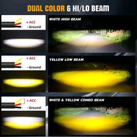 Gambar Lampu Sorot Daymaker 24 Volt Tembak LED SQL OWL Utama Mini Driving Lens Truk Bus Canter Putih Kuning 2 Warna D2 Hi Lo CWL Cutoff Motor Mobil High Low Lasergun Laser Gun Offroad Bar Cree Jauh Dekat Dim Truck Bis Fuso Ragasa Foglamp Worklight Excavator CSP dari WM OTOMOTIF undefined 4 Tokopedia