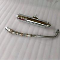 Gambar KNALPOT CKD BOBOK SUPRA X SUPRA FIT SUPRA 125 REVO FIT REVO ABSOLUT - ckd bobok, supra x dari ADR EXHAUST undefined 5 Tokopedia