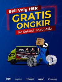 Gambar Velg Mobil Ring 17 type Bintang HSR RUPAT R17 Lebar 7,5 in Lubang 4 Hitam Polish dari Viral Autozone undefined 5 Tokopedia