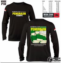 Gambar SWEATER PENGRAJIN TEMPE TERBARU BAJU TEMPE INDONESIA | DEXTER FASHION GROUP - HITAM PENDEK, S dari Dexter Fashion Store undefined 5 Tokopedia