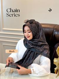 Gambar Hijab Journey Motif Promo Chain S8eries By Journey Scarves - Muslim Square - silver dari MZ STORE 1 undefined 4 Tokopedia