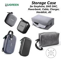 Gambar UGREEN Travel Storage Hard Case Pouch Tas Make Up Gadget Waterproof Eva for Music Player DAP Portable DAC Earphone Cable Charger Powerbank Harddisk Micro SD dari Gile Stored undefined 5 Tokopedia