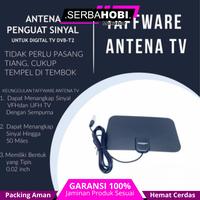 Gambar Antena Indoor Penguat Sinyal Untuk Siaran TV Lebih Bersih Kualitas Terbaik dari Serba Hobi Makassar undefined 2 Tokopedia