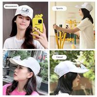 Gambar Topi Dengan Kipas Angin, Tenaga Surya & USB Charger, Pelindung Matahari Multifungsi Dengan Kipas Portabel Bertenaga Angin Besar Mini - Hitam dari Barang Lucu8 undefined 4 Tokopedia