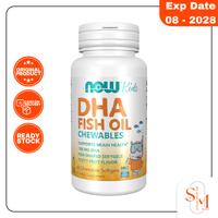 Gambar NOW Foods DHA Kids 100mg – Suplemen Otak Anak, Rasa Buah, 60 Chewable Softgels, Fish Oil Omega-3 Bebas Merkuri dari Selayang Medan Vitamin undefined 1 Tokopedia