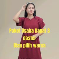 Gambar PAKET USAHA DASTER CRINKEL Lengan Tumpuk 110RIBUAN DAPAT TIGA Crinkle Busui Rempel Lembut Nyaman - Warna Random dari Busana Sugih Berkah undefined 1 Tokopedia