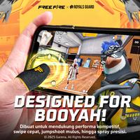 Gambar [FREE FIRE EXCLUSIVE] Sarung Jempol Jumpshoot Royals Touch Gaming Official Free Fire Collaboration Premium Anti Keringat - Sarung Jempol Jumpshoot dari Royals Guard Indonesia undefined 3 Tokopedia