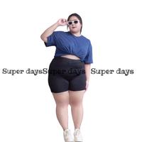 Gambar Celana Short Wanita BIG SIZE Bb 30-120 KG/ Celana Pendek Wanita Super Jumbo - Standar (30-55), Hitam dari SUPER DAYS_NEW undefined 1 Tokopedia