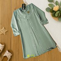 Gambar [RMJ] Gamis Anak Noora Cringkle Airflow Usia 5-12 Tahun Baju Muslim Dress Wanita Crinkle Abaya Kids perempuan Putih pakaian santri putri pesta Model Terbaru xs sesuai gambar pakaian muslim anak perempuan mewah manasik haji xl fushia Syari - Hitam, S dari RMJ Collection Store undefined 3 Tokopedia