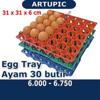 Gambar Egg tray ayam 30 butir nampan tempat telur ayam bebek petelur plastik dari Artupic Peralatan Peternakan undefined 1 Tokopedia