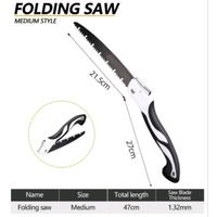 Gambar GERGAJI LIPAT PISAU LIPAT  PORTABEL FOLDING WOOD HAND SAW IMPORT ORIGINAL GERGAJI POHON GERGAJI KAYU dari ALX8989_NEW undefined 2 Tokopedia