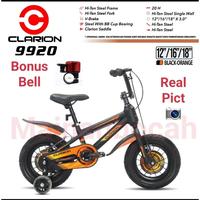 Gambar TERMURAH Sepeda anak bmx 12 inch clarion 9920 sepeda anak cowo - hitam merah dari Toko Mainan Bocah undefined 1 Tokopedia