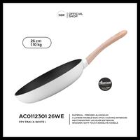 Gambar X&W Cookware Amercook Wajan Fry Pan Cast Aluminium White Series Anti Lengket - 26 cm dari X&W undefined 1 Tokopedia