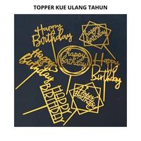 Gambar TOPPER ACRYLIC AKRILIK HAPPY BIRTHDAY HIASAN KUE MURAH BAGUS Cake dari Sddm_NEW undefined 1 Tokopedia