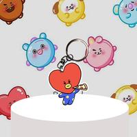 Gambar Gantungan Kunci Gantungan HP BT21 Tata Cute - Ganci Akrilik - Keychain - Tata 1, Gantungan Kunci dari SLV STUFF undefined 4 Tokopedia