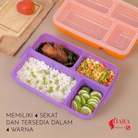 Gambar Kotak makan NIKI BENTO lunch box 4 sekat CJP dari Toko Lim 270 undefined 2 Tokopedia