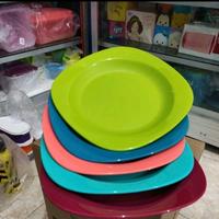 Gambar Piring makan besar blossom tupperware 390 ml eceran 1 pcs diameter 25 cm - hijau dari pojokmanis23 undefined 1 Tokopedia