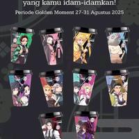 Gambar Family Mart x Demon Slayer Cup Limited Edition Kimetsu no Yaiba FamilyMart - Giyu Kocho dari Envest Store undefined 1 Tokopedia