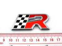 Gambar Chrome Flag R car emblem badge sticker for Leon Cupra ALTEA IBIZA TOLEDO Fender Rear Nameplate dari SHT Official Store undefined 5 Tokopedia