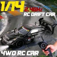 Gambar Mobil RC Drift Racing 4WD Remote 2.4ghz 1:14  RC Super GT Drift Control Toys Kontrol - Mustang Ungu dari Patur27_NEW undefined 4 Tokopedia