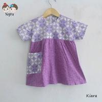 Gambar Baju Blouse Batik Anak Perempuan Dress Batik Anak Modern Fashion dari Nyra Baby Store undefined 5 Tokopedia