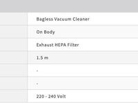Gambar Vacuum Cleaner SHARP EC-NS18-RD / EC-NS18-BK [Dry Vacuum / 1.5L] - EC-NS18-RD dari CBR Elektronik Batam undefined 4 Tokopedia