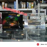 Gambar NVME ADATA LEGEND 900 GEN4  SSD 1TB M.2 NVMe PCIe Gen4 7000mbps speed dari Lisensiantivirus undefined 4 Tokopedia