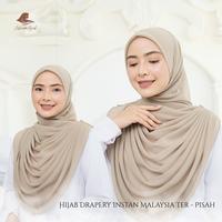 Gambar DRAPERY INSTAN HIJAB SET /HIJAB DRAPERY WEDDING & NON WEDDING - Black dari ObstarScraft undefined 5 Tokopedia