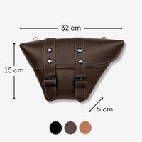 Gambar KLASIKUY - Model 03 : Tas Motor Side Bag Samping Motor Klasik Custom Japstyle - hitam, 1 set (kanan dan kiri) dari Klasikuy - Tas Motor Lokal undefined 2 Tokopedia