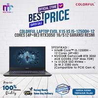 Gambar Colorful Laptop EVOL X15 XS i5-12500H-12 Cores (4P+8E) RTX3050 16/512 Garansi Resmi dari Multifungsi ID undefined 1 Tokopedia