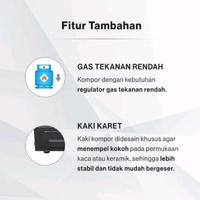Gambar KOMPOR GAS 2 TUNGKU RINNAI RI-202S / KOMPOR RINNAI 2 TUNGKU dari indoplazamedan undefined 4 Tokopedia