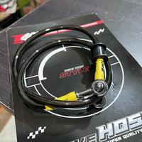 Gambar SELANG REM SELANG BRAKE TAD UK 50cm 60cm 76cm 90cm hitam carbon universal semua motor - 50CM dari Fajar part cb undefined 2 Tokopedia
