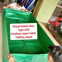 Gambar TERPAL KOLAM IKAN A20 100×100×25 CM KUALITAS SUPER TEBAL dari Talitha terpal undefined 4 Tokopedia