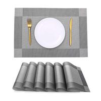 Gambar Taplak Meja Karet PVC Bentuk Persegi Panjang Ukuran 30x45cm Motif Bunga untuk Taplak Meja Nakas atau Alas Piring di Meja Makan - Black dari DECARDECOR undefined 4 Tokopedia
