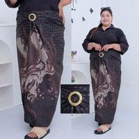 Gambar Rok Lilit Batik Jumbo Bawahan Kebaya Baju Modern Terlaris Terbaru Hits Kekinian 2024 - Wanita Panjang Dewasa Katun  Motif - kawung merah jumbo, allsize 105cmx205cm dari Lestari 99 collection undefined 4 Tokopedia