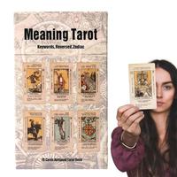 Gambar Ramalan Kartu Tarot Set Kartu Tarot Portabel Panduan Bahasa Inggris Sabuk Tarot Asli - SB115 dari tiordriok undefined 4 Tokopedia